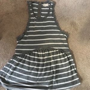 Striped tunic